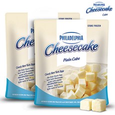 필라델피아 큐브치즈케익 플레인 700gX2팩 총 1.4kg