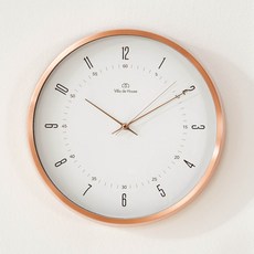 모던 아트 로즈골드 인테리어 벽시계
