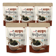 이반장 광천 새우멸치 돌자반 볶음, 40g x 5봉