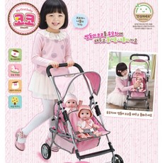 콩콩이인형유모차세트