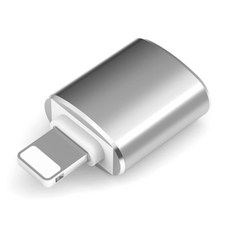셀인스텍 아이폰 OTG젠더 Lightning to USB Adapter 메모리연결, 1개, 2cm