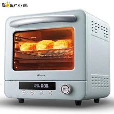 미니 피자 오븐 가정용 전기 빵용 토스터 사이클론 스팀 멀티 아침 식사 기계 220V 20L, 01 Sky blue_02 미국