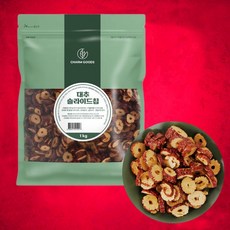 건대추 슬라이드 1kg /1팩, 1000g, 1개