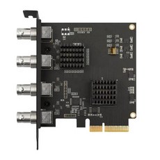 Vmix 라이브 스트리밍용 내부 Pcie 비디오 캡처 카드 1080p 4CH SDI 장비 도매, 한개옵션0, 1개