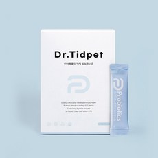 닥터티드펫 강아지 항염 유산균 프로바이오틱스 30포, 30회분, 장건강/유산균, 1개 1개, 북어 포함, 장/유산균