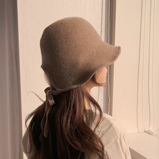 보넷 버킷햇 울 니트 와이어 벙거지 모자 5color