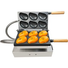 계란빵기계 망고빵 가정용 업소용 6구 전기식 겨울 간식 디저트 계란빵, 1개, 망고 계란빵 기계(펜 포함)