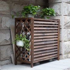 에어컨실외기우드커버