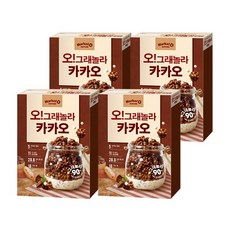 오그래놀라 카카오 시리얼, 300g, 4개