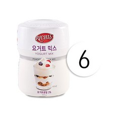 (무료배송)리치스 요거트믹스520g 6개, 520g, 6개입, 1박스