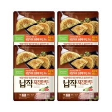 인기만두 3종 8봉 모음, 05. 납작지짐만두+메밀지짐만두 8봉각4봉