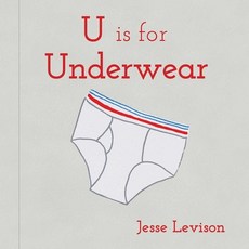 (영문도서) U Is for Underwear Board Books, Pow! Kids Books, English, 9781576876909