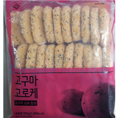 고구마고로케 골든피트 냉동 30gx30입 900g, 30개, 30g