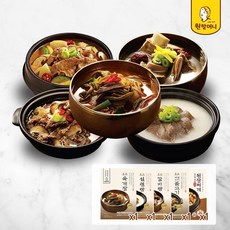 [KT알파쇼핑]명품국탕류 맛보기 5팩세트(육개장1+설렁탕1+갈비탕1+뚝불고기1+된장찌개1)