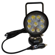 차량용 시거잭 써치라이트 LED 방수 전원 (27W), 1개