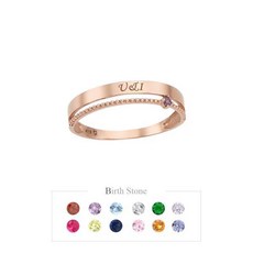 로이드 1st **베스트 인기템 미스링**나만의 탄생석으로 엣지있게 착용하세요** 10k14k GOLD 반지