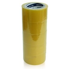 보스 THE 튼튼한 경포장용53MIC 박스테이프 48mm x 50m, 투명, 5개입