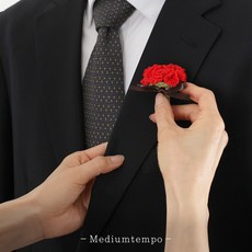 뜨개 카네이션 브로치 & 부토니에(한정수량) 어버이날 스승의날 선물 추천