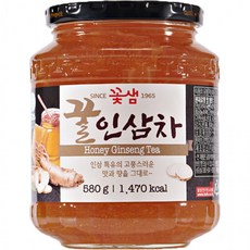 꽃샘식품 꿀인삼차 580g, 1개, 상세페이지 참조