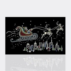 크리스마스보석십자수