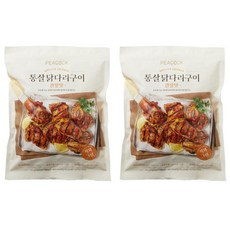 피코크 통살 닭다리 구이 간장맛 420g x 2개 냉동