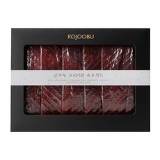 코주부 프리미엄 육포 + 쇼핑백 선물세트, 360g, 1개