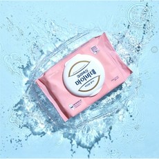 마이비데 크리넥스 밸런스케어 화장실용 물티슈 캡형, 40매, 40개입, 1개