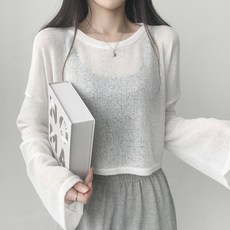 시스루크롭니트