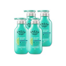 아모레 프레시팝 린스 쿨링 컨디셔너 모히또 500ml, 4개