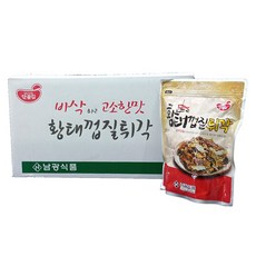 남광식품 황태껍질튀각( 200g * 10봉 / 1박스)밑반찬 안주 간식용