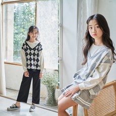 초등여아레이어드조끼