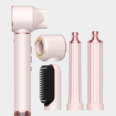루킨스 멀티 헤어스타일러 핑크 드라이기 5 in 1 고속 모발건조기 헤어랩 전문가용 드라이어 에어브러쉬