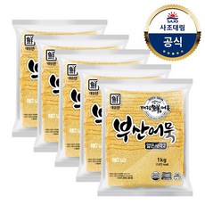 사조대림 [대림냉동] 부산어묵얇은사각2 1 000g(냉동) x5개, 5개, 1kg