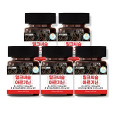 뉴트리하루 실리마린 밀크 시슬 추출물 밀크씨슬 아르기닌 플러스 야관문 글루타치온, 5개, 60정 5개, 60정