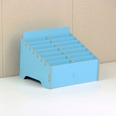클리어케이스 각본살 모살함 지 수수께끼 조사하여 증명하다 아케이스 테이블 헤엄치다 합시다 추리함 관 수색함 신용카드 수납, 하늘 블루 60 칸