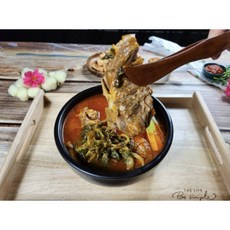 프리미엄 1인 감자탕, 4개, 1kg
