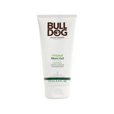 Bulldog Mens Skincare and Grooming 오리지널 쉐이브 젤 167.3g(5.8온스), 면도 젤, 5.9 Fl Oz (1팩)