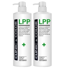 클리닉앤칼라 LPP 산성 샴푸, 1L,...