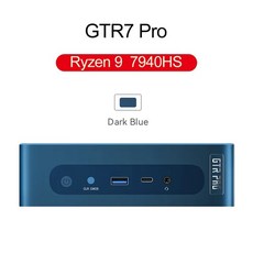 가성비 Beelink GTR7 프로 게이밍 미니 PC 라이젠 9 7940HS 최대 65W TDP 지지대 오버클럭 Win 11 라이젠 7, 32G 1T, UK, [07] R9 7940HS-Blue, 07 R9 7940HS-Blue, 01 32G 1T_03 EU