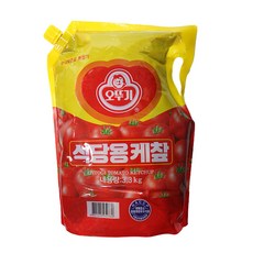 오뚜기 (무)오뚜기 식당용케찹(뚜껑팩)3.3kg, 3.3kg, 1개, 1