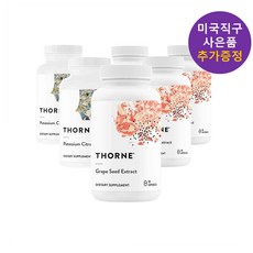  쏜리서치 OPC칼륨 포타슘 포도씨추출물 6통 사은품 추가증정, 6개 