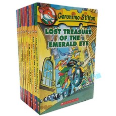 국내당일배송 제로니모스틸턴 10권세트 스콜라스틱 영어원서 geronimo stilton 음원제공