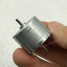 모터 RF-310 DC 12V-24V 8500RPM 미니 24mm 라운드 전기 듀얼 2mm 샤프트 DIY 장난감, 1개