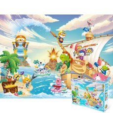 퍼즐피플 뽀로로 1003200피스 어린이퍼즐 직소퍼즐, 해적섬의 여름 100피스, 100p