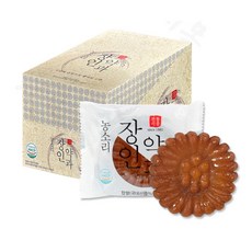 달지 않은 약과 장인약과 50g 10개 1박스