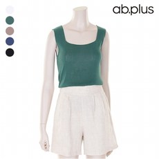 ab.plus ab.plus 스퀘어넥 슬리브리스 니트 (LST2MW37A)_G8F8
