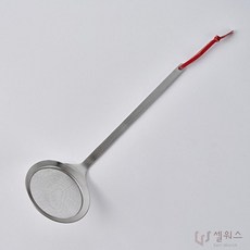 스텐 건더기 건지기망 음식 조리 국물 거름 국자 넓은, 미세, 1개