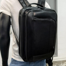 남성 여성 가죽백팩 서류가방 겸용 일상 단기여행가방 간지나는 스타일 가벼운산행 사계절용 가벼운 가방 튼튼한 백팩