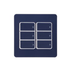 클린 디아트 스위치중6구 다크네이비, 1개