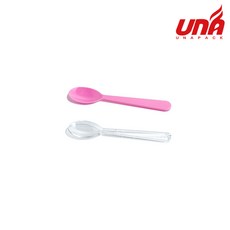 TY 아이스스푼-소 벌크포장 투명, 10개, 1000개입